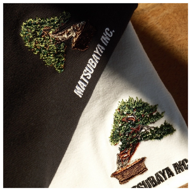 Bonsai Embroidery L/S Tee　- BLACK - 詳細画像